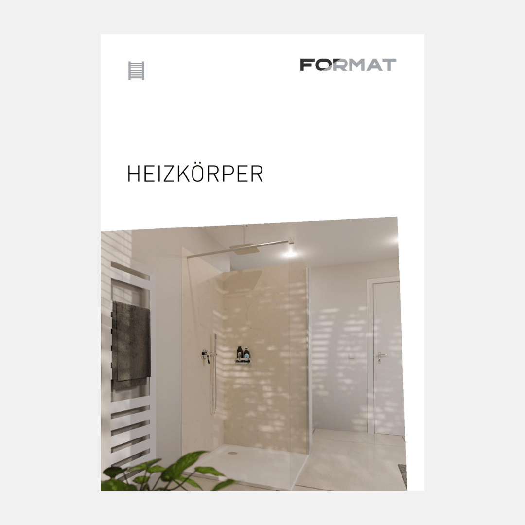 Titelbild Broschüre FORMAT Heizkörper