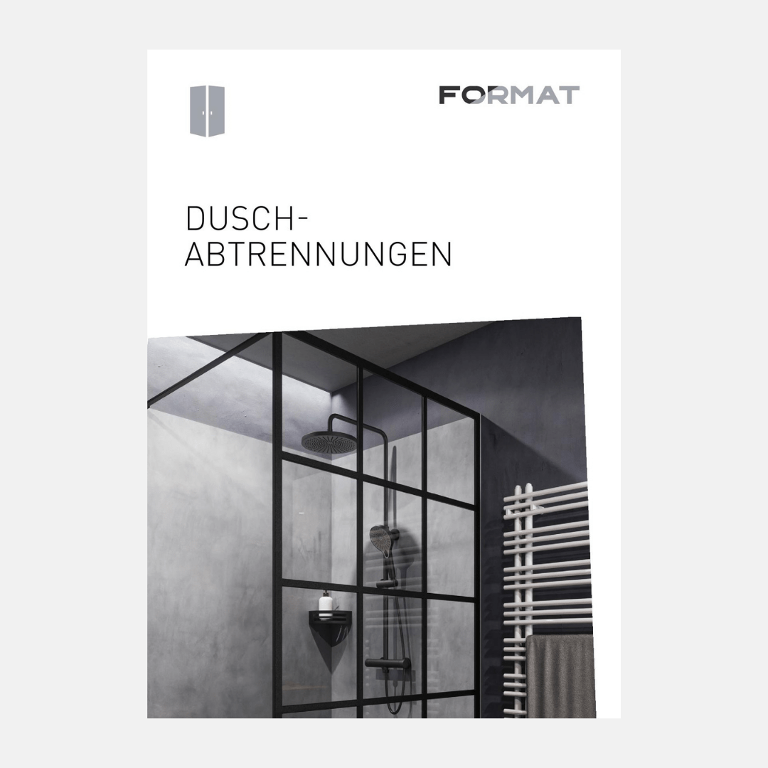 Titelbild FORMAT Duschabtrennungen
