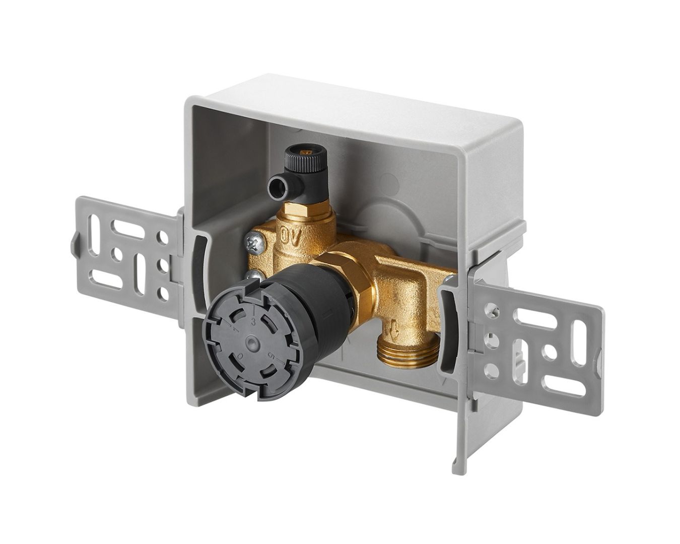 FORMAT Therm Unibox RTL Vario (Rücklauftemperaturregelung, mit vormontiertem Ventil und Thermostat, Einbauset)