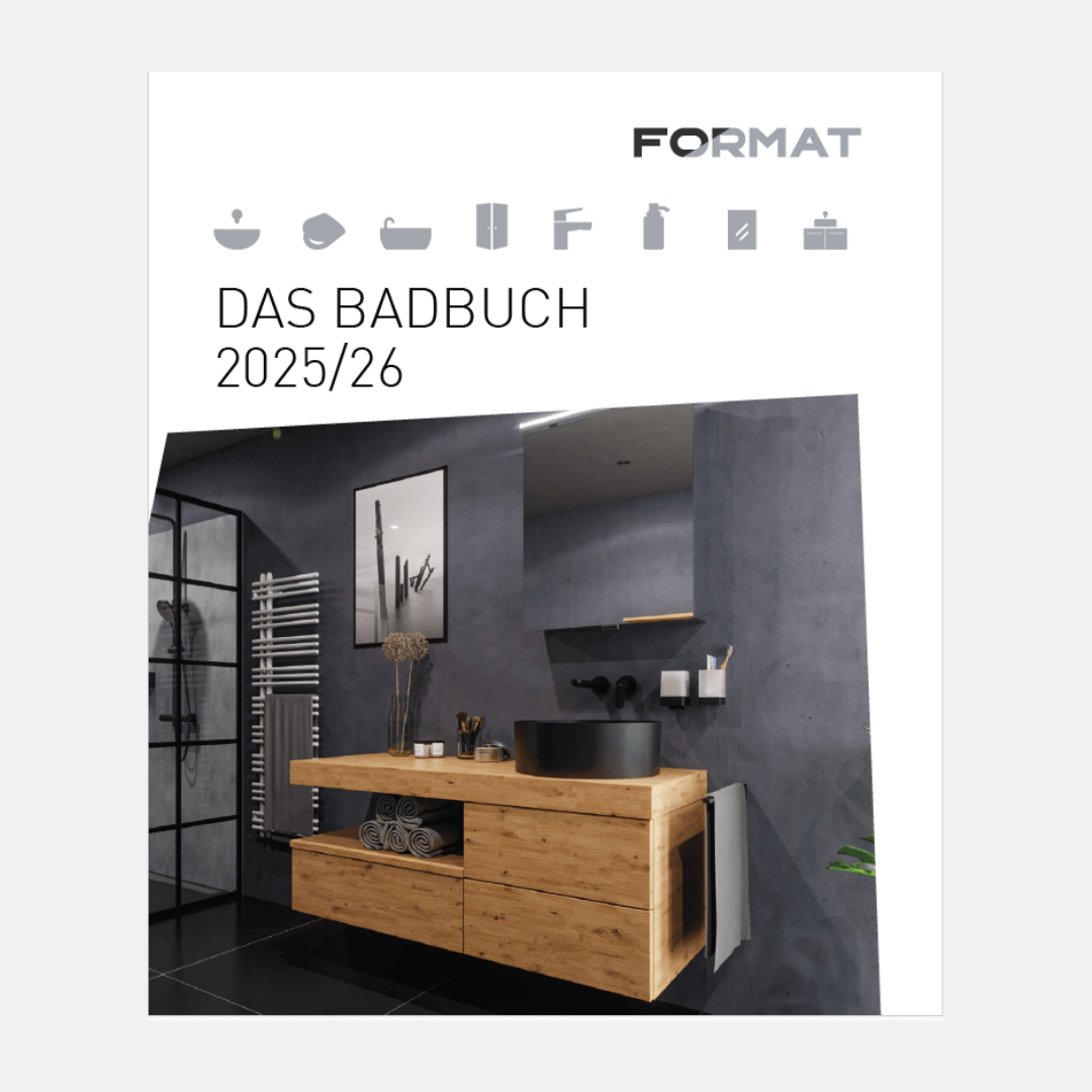 Coverbild FORMAT Badbuch 2025/26
