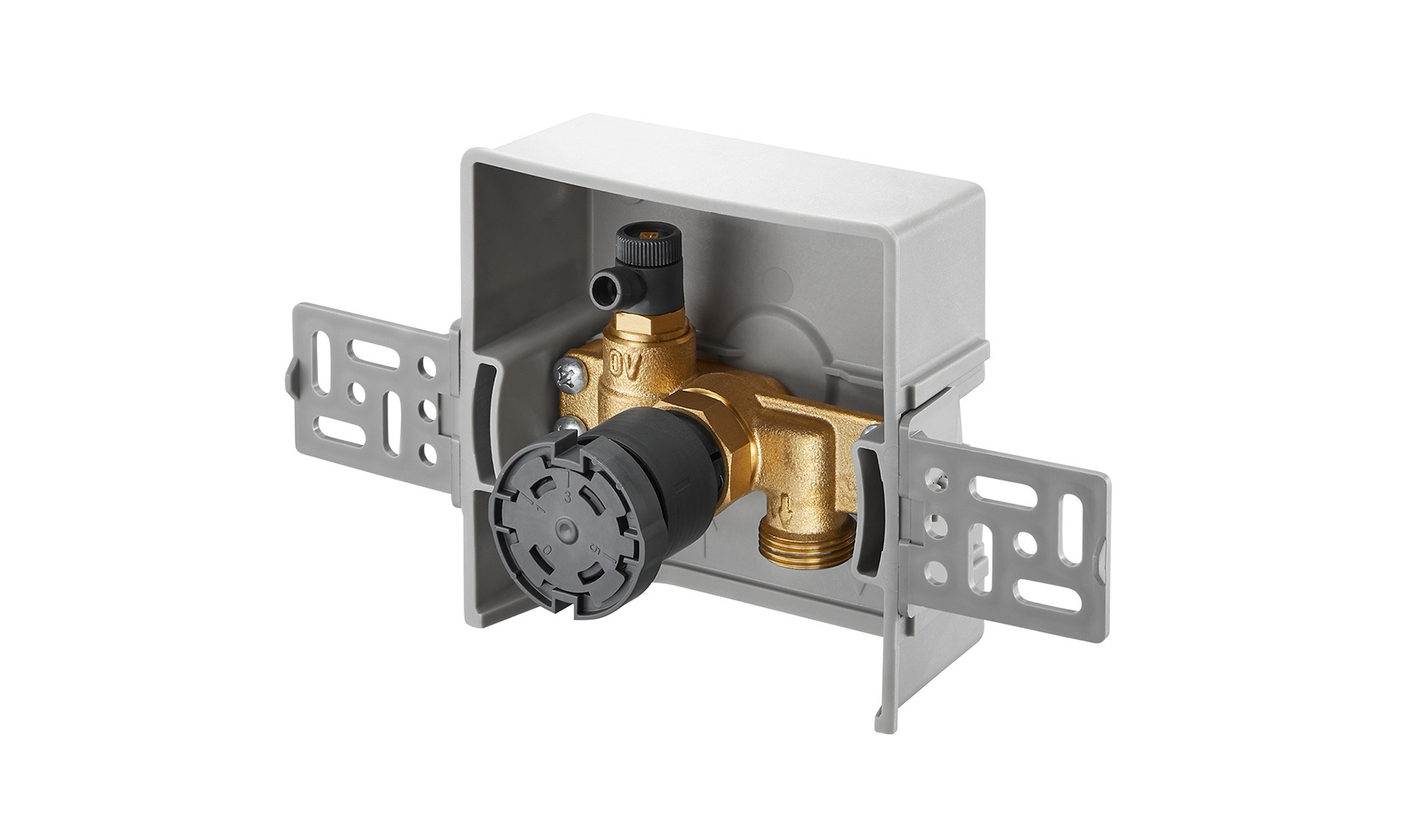 FORMAT Therm Unibox RTL Vario (Rücklauftemperaturregelung, mit vormontiertem Ventil und Thermostat, Einbauset)