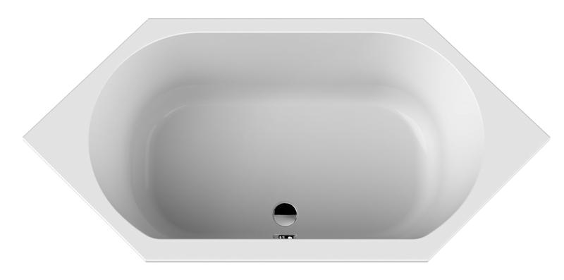 FORMAT Pro Acryl-6-Eck-Badewanne