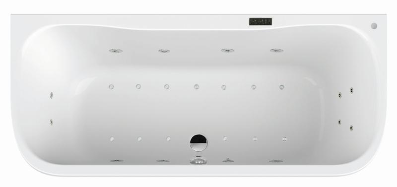 FORMAT Design Oval-Vorwand-Poolwanne