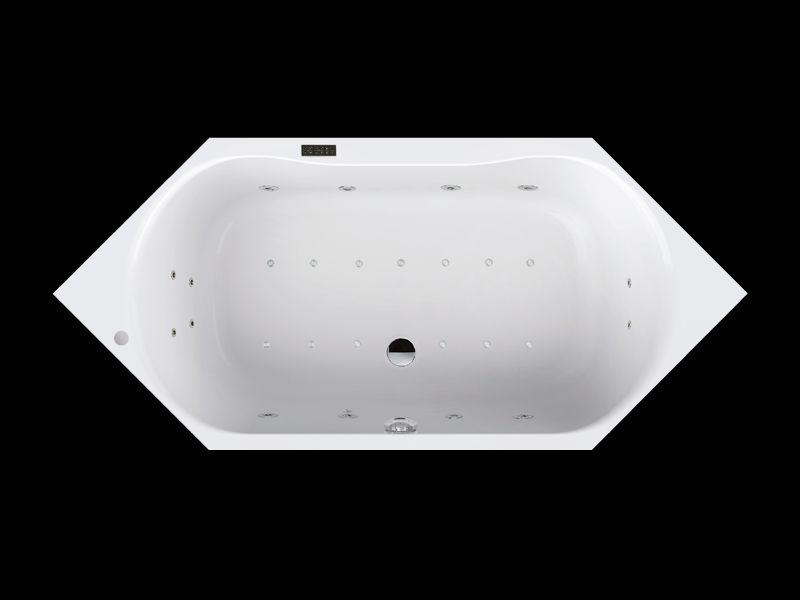 FORMAT Design 6-Eck-Poolwanne