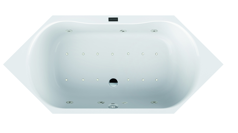 FORMAT Pro 6-Eck-Poolwanne