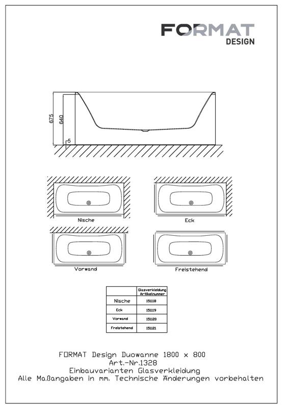 FORMAT Design Glasverkleidung