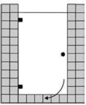 FORMAT Design 3.0 Ganzglas-Tür für Nische, HS rahmenlos
