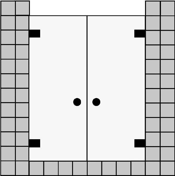 FORMAT Design 3.0 Ganzglas-Drehtür für Nische, HS rahmenlos