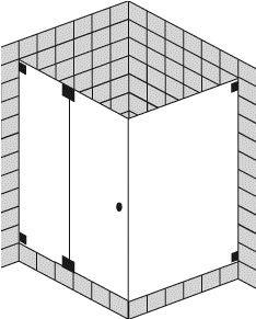 FORMAT Design 3.0 Ganzglas-Pendeltür mit Seitenwand, HSP rahmenlos