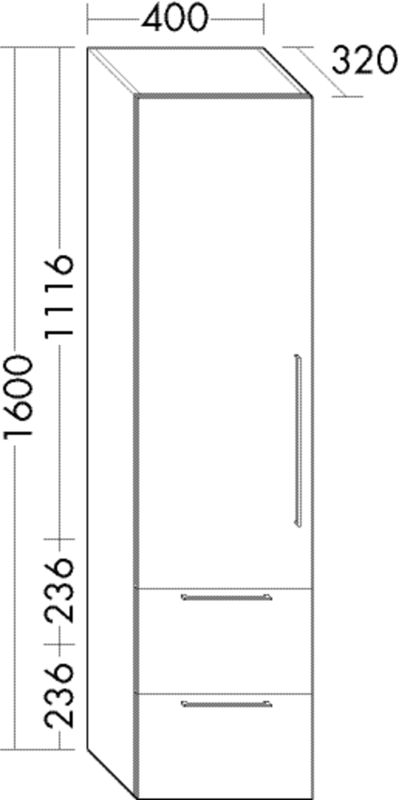 FORMAT Design Hochschrank HSOY