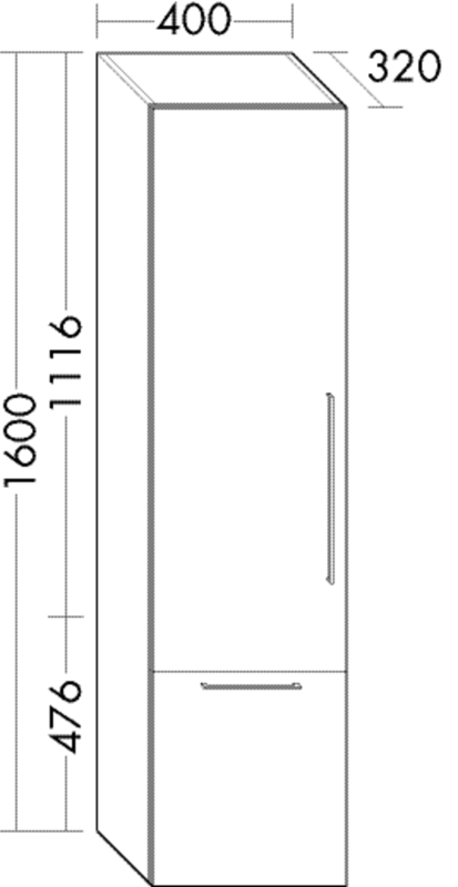 FORMAT Design Hochschrank HSOZ