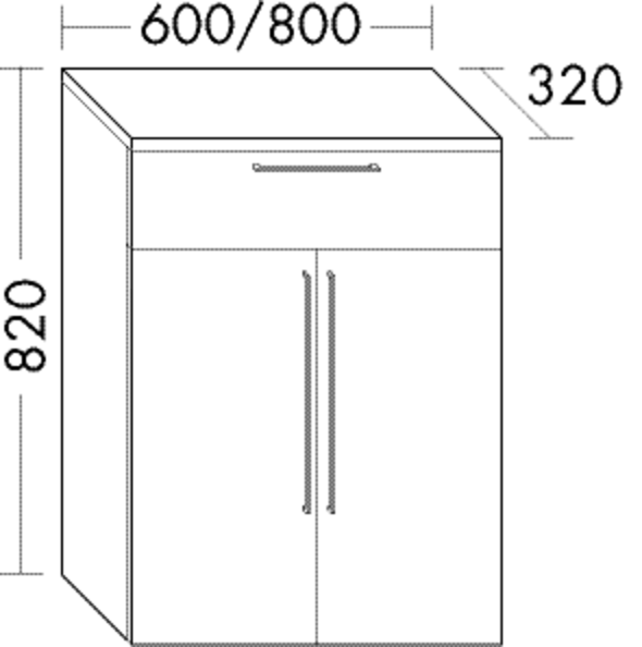 FORMAT Design Mittelschrank UHIJ