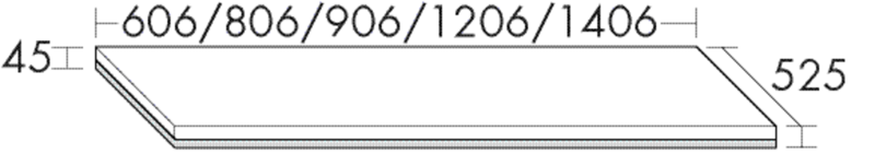 FORMAT Design Konsolenplatte WPDA