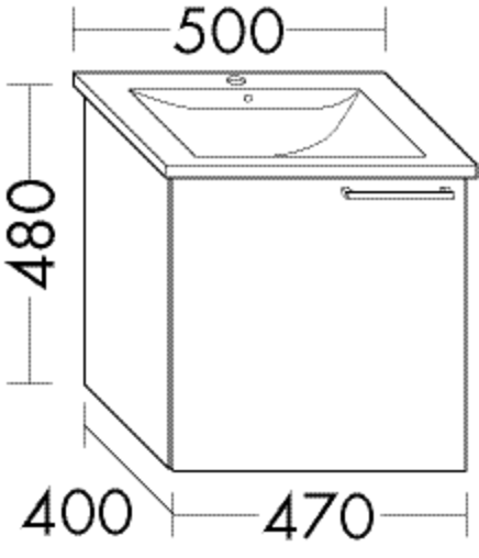 FORMAT Design Waschtisch-Unterschrank WVBQ