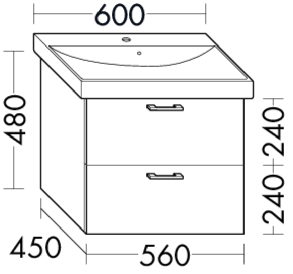 FORMAT Design Waschtisch-Unterschrank WVPY