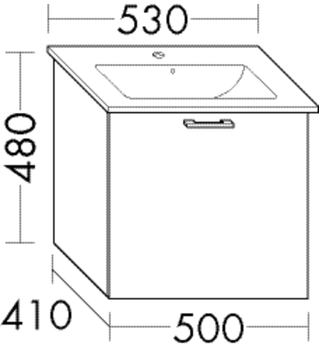 FORMAT Design Waschtisch-Unterschrank WXPX