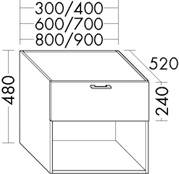 FORMAT Design Unterschrank WYCP