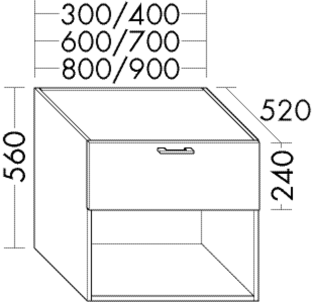 FORMAT Design Unterschrank WYCQ