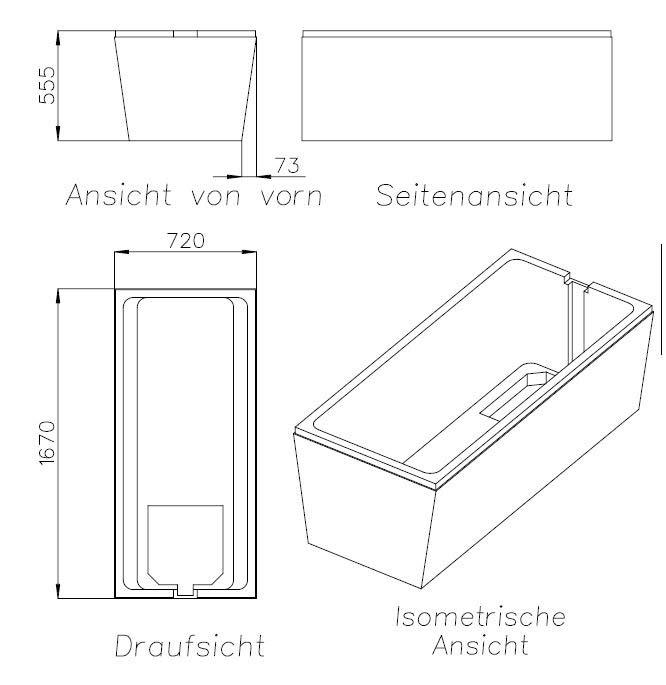 FORMAT Tec Wannenträger Standard