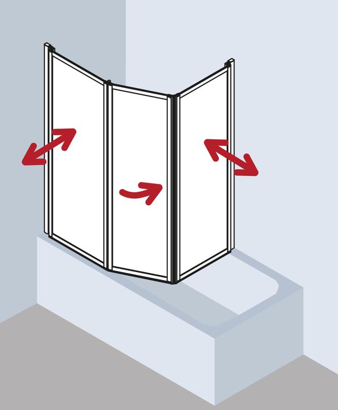 FORMAT Basic Faltwand 2- und 1-flügelig
